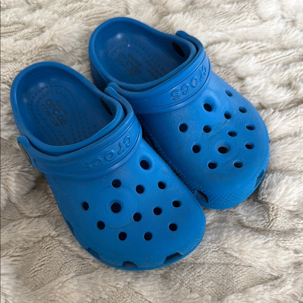 Crocs Kids Blue Clogs